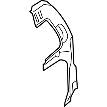 Infiniti 77644-7S030 Reinforce-Back Pillar,RH