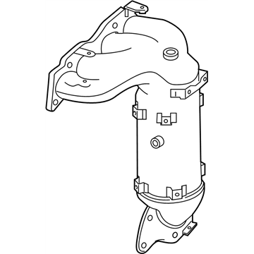 Infiniti 140E2-3KL0A Manifold Assy-Exhaust W/Catalyst