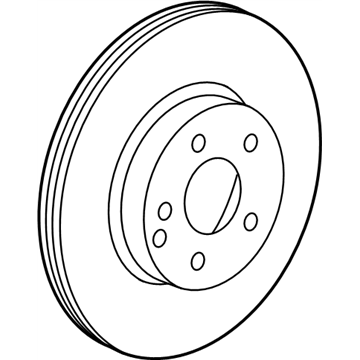 40206-HG00A Infiniti Rotor Disc Brake Front Illustration 1 of 1
