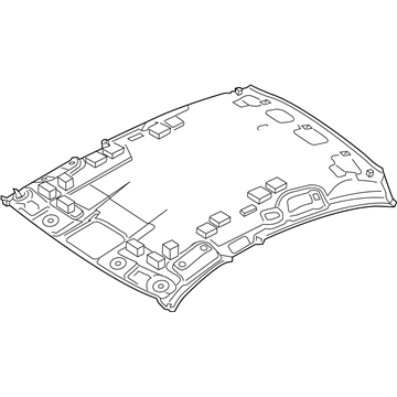 Infiniti 73910-4HB7A Headlining Assy