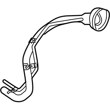 2010 Infiniti QX56 Fuel Filler Hose - 17221-7S000