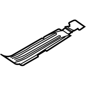 Infiniti 75197-CA000 Stiffener-Front Side Member 75197-CA000 Infiniti Stiffener-Front Side Member Illustration 1 of 1