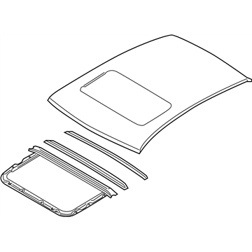 Infiniti G3100-1MAAB Panel-Roof