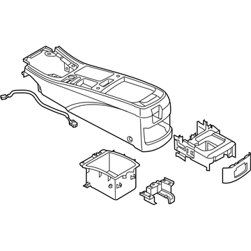 Infiniti I30 Center Console Base - 96911-2Y905