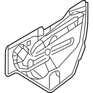 Infiniti 80861-1LA0A Screen Seal FLH