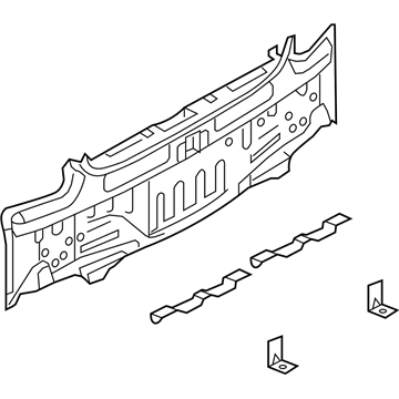 Infiniti 79100-EG000 Panel Assy-Rear