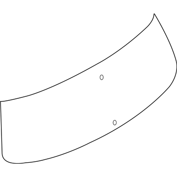 Infiniti K0300-1LA0A Glass Back Door Window