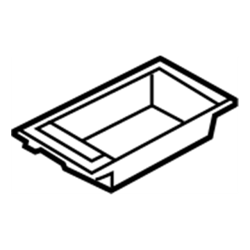 Infiniti 88703-EG00B Tray Box Assembly-Rear ARMREST