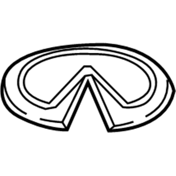 Infiniti 90890-5DA0A Back Door Emblem