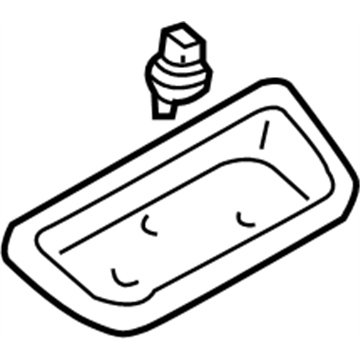 84810-3Y204 Infiniti Trunk Lid Finisher Assembly Illustration 1 of 1