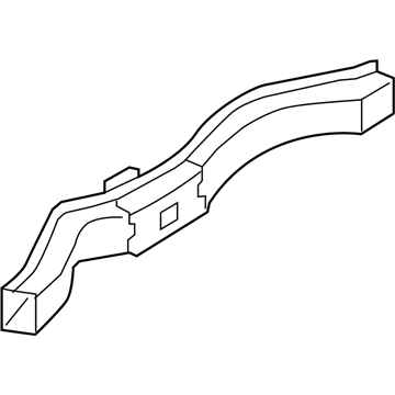 Infiniti 510C1-1LA0A Member Assy-Cross,Rear End