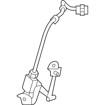 2015 Infiniti QX70 Ride Height Sensor - 53820-1CF0A