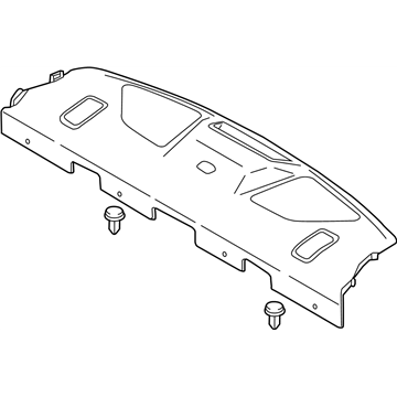 Infiniti 79910-5CA0A Finisher-Rear Parcel Shelf