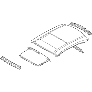 Infiniti 73100-AG035 Roof Assy