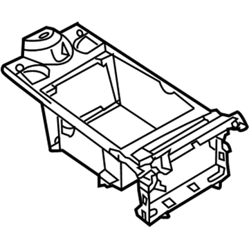 Infiniti 96926-1NF0C Box Assembly-Inner, Console