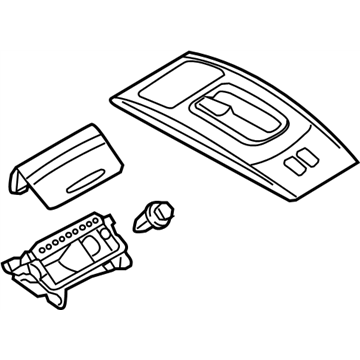 Infiniti 96941-1NF6C FINISHER-Console Indicator