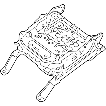 Infiniti 87301-3JA5A Frame Assy-Cushion,Front Seat RH