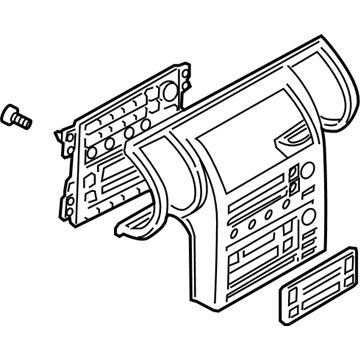 Infiniti 28074-AC315 FINISHER-Radio