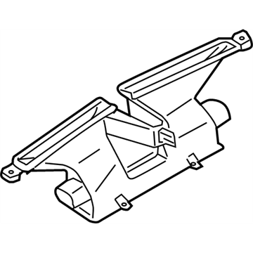 Infiniti 27800-1BA0A Nozzle-Defrostor