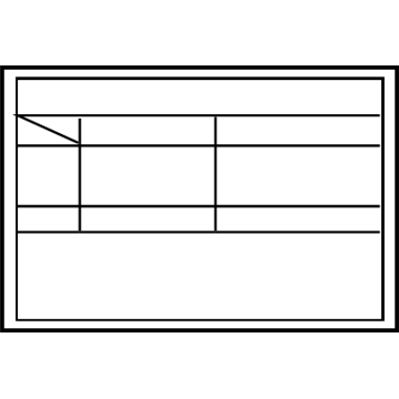 Infiniti 27090-C965D Label-Caution,Air Conditioner