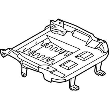 Infiniti 87301-CG700 Frame Assembly-Front Seat Cushion