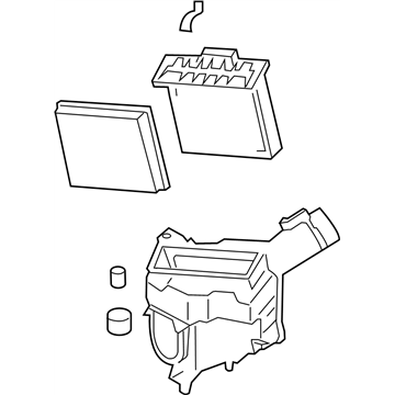 Infiniti 16500-1NM0A Air Cleaner