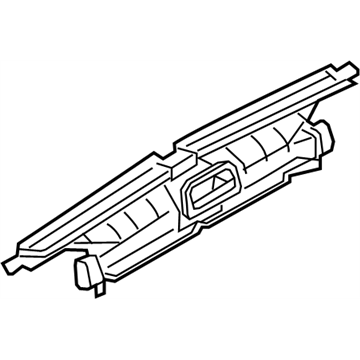 Infiniti 27800-1LA0A Nozzle-DEFROSTER