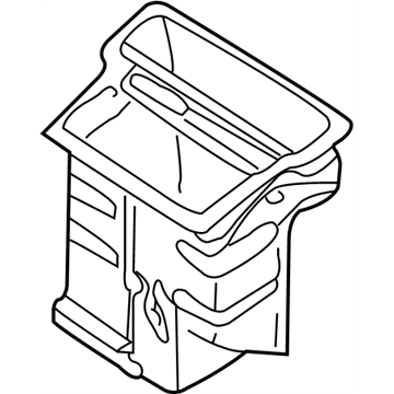 Infiniti 27135-0W000 Duct Assembly-Vent