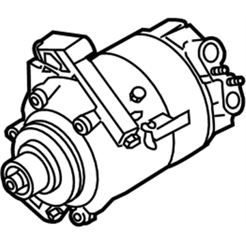 2003 Infiniti G35 A/C Compressor - 92610-AM715