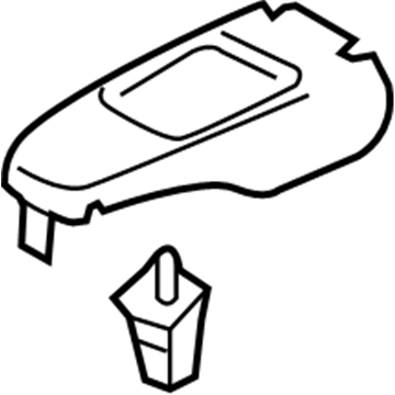 88390-JJ70C Infiniti Tray Assembly-Seat Illustration 1 of 1