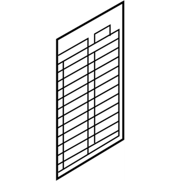 Infiniti 24313-1MG0A Label-Fuse Block