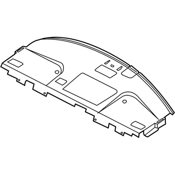 Infiniti 79910-2Y900 Finisher-Rear Parcel Shelf