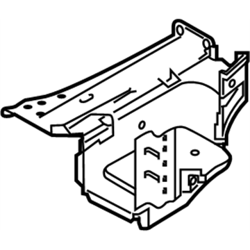 Infiniti 74530-5CA0A Floor-Rear,Rear Side RH