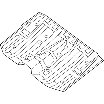 Infiniti JX35 Floor Pan - 74312-3JA0A