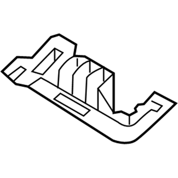 Infiniti 26439-1BU0A Bracket-Duct