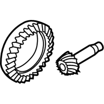 Infiniti 38100-AR36A Gear Set Final Drive