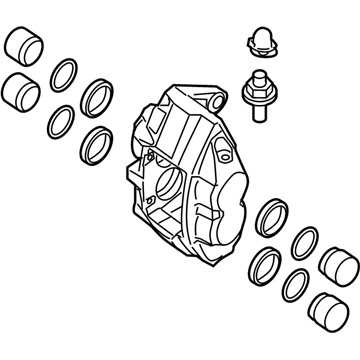Infiniti Brake Caliper - 41011-5CA0B