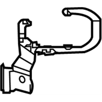 Infiniti 26090-EH10A Bracket Assembly-Head Lamp,LH