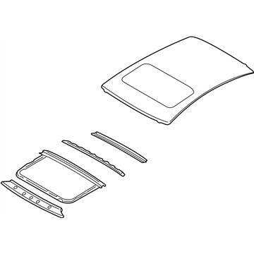 Infiniti 73100-JK635 Roof Assy