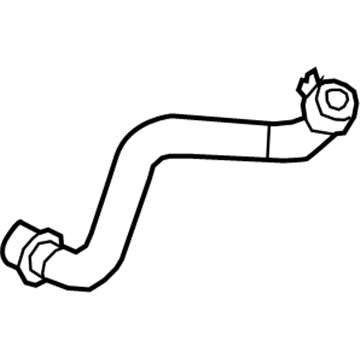 2015 Infiniti Q50 Coolant Reservoir Hose - 21741-4GC1A