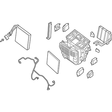 Infiniti 27110-3JC2B Heating Unit-Front