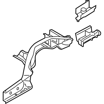 Infiniti 75508-5UB0A Member-Side,Rear RH