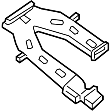 Infiniti 27952-3KA0B Duct-Rear Air Conditioner,Outlet