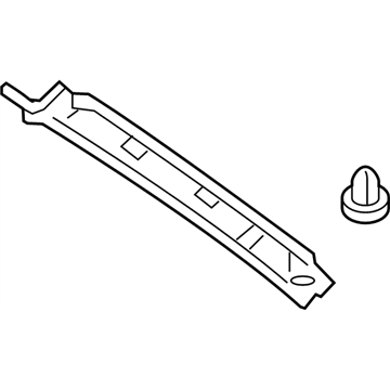 Infiniti H4940-1A60A FINISHER-Luggage Side Upper RH