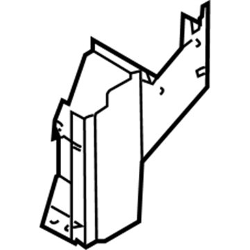 Infiniti 78852-AM810 Guard Assy-Drafter,RH