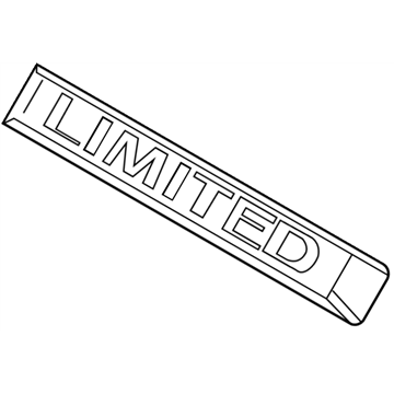 Infiniti K0895-1A50A Back Door Emblem