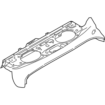 Infiniti 79400-5CA0A Shelf Assy-Parcel,W/Rear Waist