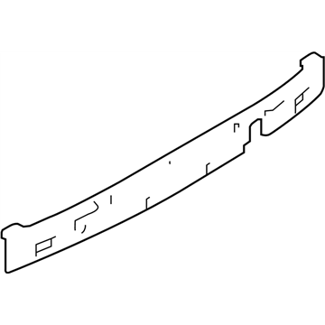 Infiniti 85090-5CA0A Absorber Assy-Energy,Rear Bumper