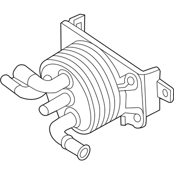 Infiniti 21606-1LA1B Cooler Assembly-Auto Transmission