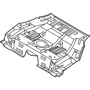 Infiniti I30 Floor Pan - 74512-4Y930